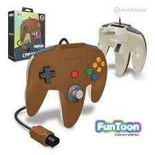 "Captain" Premium Controller for N64 Funtoon Collector's Edition Hero Brown - Hyperkin (X1)